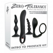 Набор стимуляторов простаты Intro To Prostate Kit - Zero Tolerance - в Сочи купить с доставкой