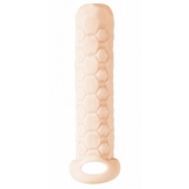 Телесный фаллоудлинитель Homme Long - 13,5 см. - Lola Games - в Сочи купить с доставкой