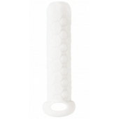 Белый фаллоудлинитель Homme Long - 13,5 см. - Lola Games - в Сочи купить с доставкой