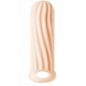 Телесный фаллоудлинитель Homme Wide - 13 см. - Lola Games - в Сочи купить с доставкой