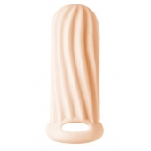 Телесный фаллоудлинитель Homme Wide - 11 см. - Lola Games - в Сочи купить с доставкой