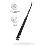 Черный флоггер Anonymo - 64 см. - ToyFa - купить с доставкой в Сочи