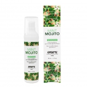 Разогревающее массажное масло с ароматом мохито Gourmet Mint Mojito - 50 мл. - Exsens - купить с доставкой в Сочи