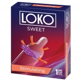 Стимулирующая насадка на пенис LOKO SWEET с возбуждающим эффектом - Sitabella - в Сочи купить с доставкой