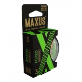 Презервативы в пластиковом кейсе MAXUS AIR Mixed - 3 шт. - Maxus - купить с доставкой в Сочи