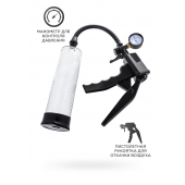 Прозрачная механическая помпа для пениса Viggo - Sexus - в Сочи купить с доставкой