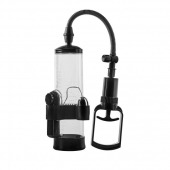 Прозрачная вакуумная помпа с вибрацией Vibrating Penis Pump - Dream Toys - в Сочи купить с доставкой