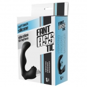 Черный вибромассажер простаты FantASStic Vibrating Prostate Massager - 11,3 см. - Dream Toys - в Сочи купить с доставкой