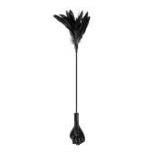 Двусторонний стек-щекоталка Sweet Caress Feather Whip - 58 см. - Sweet Caress - купить с доставкой в Сочи
