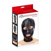 Маска-шлем с прорезями для глаз и рта - Fetish Tentation - купить с доставкой в Сочи