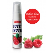 Гель-смазка Tutti-frutti с малиновым вкусом - 30 гр. - Биоритм - купить с доставкой в Сочи