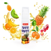 Гель-смазка Tutti-frutti со вкусом тропических фруктов - 30 гр. - Биоритм - купить с доставкой в Сочи