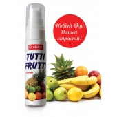 Гель-смазка Tutti-frutti со вкусом тропических фруктов - 30 гр. - Биоритм - купить с доставкой в Сочи