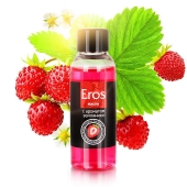 Массажное масло Eros fantasy с ароматом земляники - 50 мл. - Биоритм - купить с доставкой в Сочи