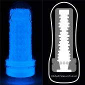 Светящийся в темноте мастурбатор Lumino Play Masturbator Ribbed - Lovetoy - в Сочи купить с доставкой
