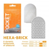 Карманный мастурбатор HEXA-BRICK - Tenga - в Сочи купить с доставкой