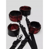 Изысканный набор фиксаций на кровати Reversible Under Mattress Restraint Set - Fifty Shades of Grey - купить с доставкой в Сочи