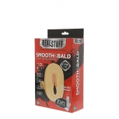 Мастурбатор-вагина с вибрацией и выносным пультом управления REALSTUFF SMOOTH   BALD - Dream Toys - в Сочи купить с доставкой