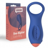 Синее эрекционное кольцо RRRING One Nighter Cock Ring - FeelzToys - в Сочи купить с доставкой