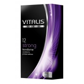 Презервативы с утолщённой стенкой VITALIS PREMIUM strong - 12 шт. - Vitalis - купить с доставкой в Сочи