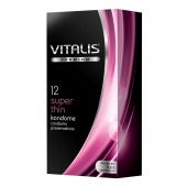 Ультратонкие презервативы VITALIS PREMIUM super thin - 12 шт. - Vitalis - купить с доставкой в Сочи