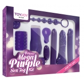 Эротический набор Toy Joy Mega Purple - Toy Joy - купить с доставкой в Сочи