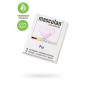 Супертонкие презервативы Masculan Pur - 3 шт. - Masculan - купить с доставкой в Сочи