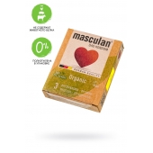 Экологически чистые презервативы Masculan Organic - 3 шт. - Masculan - купить с доставкой в Сочи