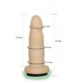 Телесная насадка Harness - 13,3 см. - LOVETOY (А-Полимер) - купить с доставкой в Сочи