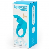 Голубое эрекционное виброкольцо Happy Rabbit Rechargeable Rabbit Cock Ring - Happy Rabbit - в Сочи купить с доставкой