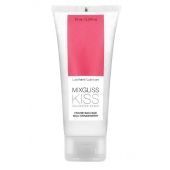 Смазка на водной основе Mixgliss Kiss с ароматом земляники - 70 мл. - Mixgliss - купить с доставкой в Сочи