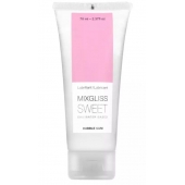 Смазка на водной основе Mixgliss Sweet с ароматом бабл-гам - 70 мл. - Mixgliss - купить с доставкой в Сочи