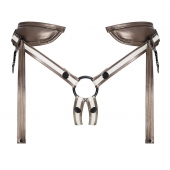Бронзовый пояс для насадок Desirous Harness - Strap-on-me - купить с доставкой в Сочи