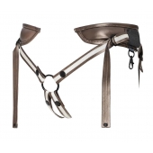 Бронзовый пояс для насадок Desirous Harness - Strap-on-me - купить с доставкой в Сочи