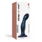 Темно-синяя насадка Strap-On-Me Dildo Plug Snaky size M - Strap-on-me - купить с доставкой в Сочи