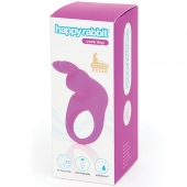 Фиолетовое эрекционное виброкольцо Happy Rabbit Rechargeable Rabbit Cock Ring - Happy Rabbit - в Сочи купить с доставкой