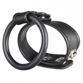 Двойное кольцо выносливости на пенис DUAL STAMINA RING - BlueLine - в Сочи купить с доставкой