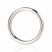 Стальное эрекционное кольцо STEEL COCK RING - 3.5 см. - BlueLine - в Сочи купить с доставкой