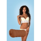 Коричневый мастурбатор-вагина BRIANNA - Dream Toys - в Сочи купить с доставкой