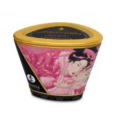 Массажная свеча Rose Petals с ароматом розы - 170 мл. - Shunga - купить с доставкой в Сочи