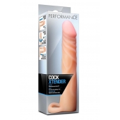 Телесная насадка на пенис Cock Xtender - 17,7 см. - Blush Novelties - в Сочи купить с доставкой