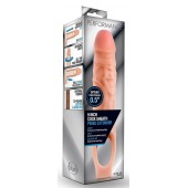 Телесная насадка на пенис 9 Inch Cock Sheath Extender - 22,2 см. - Blush Novelties - в Сочи купить с доставкой