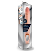 Телесная насадка на пенис 10 Inch Cock Sheath Extender - 25 см. - Blush Novelties - в Сочи купить с доставкой