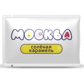Универсальная смазка с ароматом солёной карамели  Москва Вкусная  - 10 мл. - Москва - купить с доставкой в Сочи