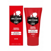 Пролонгирующий лубрикант Numbing CBD from Amsterdam - 50 мл. - Shots Media BV - купить с доставкой в Сочи