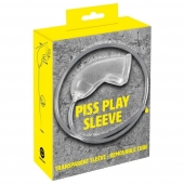 Прозрачная насадка на пенис Piss Play Sleeve для игр с мочеиспусканием - Orion - купить с доставкой в Сочи
