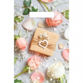 Полиэтиленовый пакет  Подарочек  с вырубной усиленной ручкой - 20 х 30 см. - Сима-Ленд - купить с доставкой в Сочи