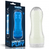 Светящийся в темноте мастурбатор Lumino Play Masturbator Pocketed - Lovetoy - в Сочи купить с доставкой