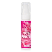 Интимный гель на водной основе Tutti-Frutti Bubble Gum - 30 гр. - Биоритм - купить с доставкой в Сочи