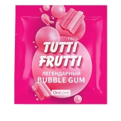 Пробник гель-смазки Tutti-frutti со вкусом бабл-гам - 4 гр. - Биоритм - купить с доставкой в Сочи